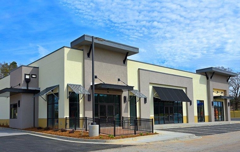 commercial restaurant building